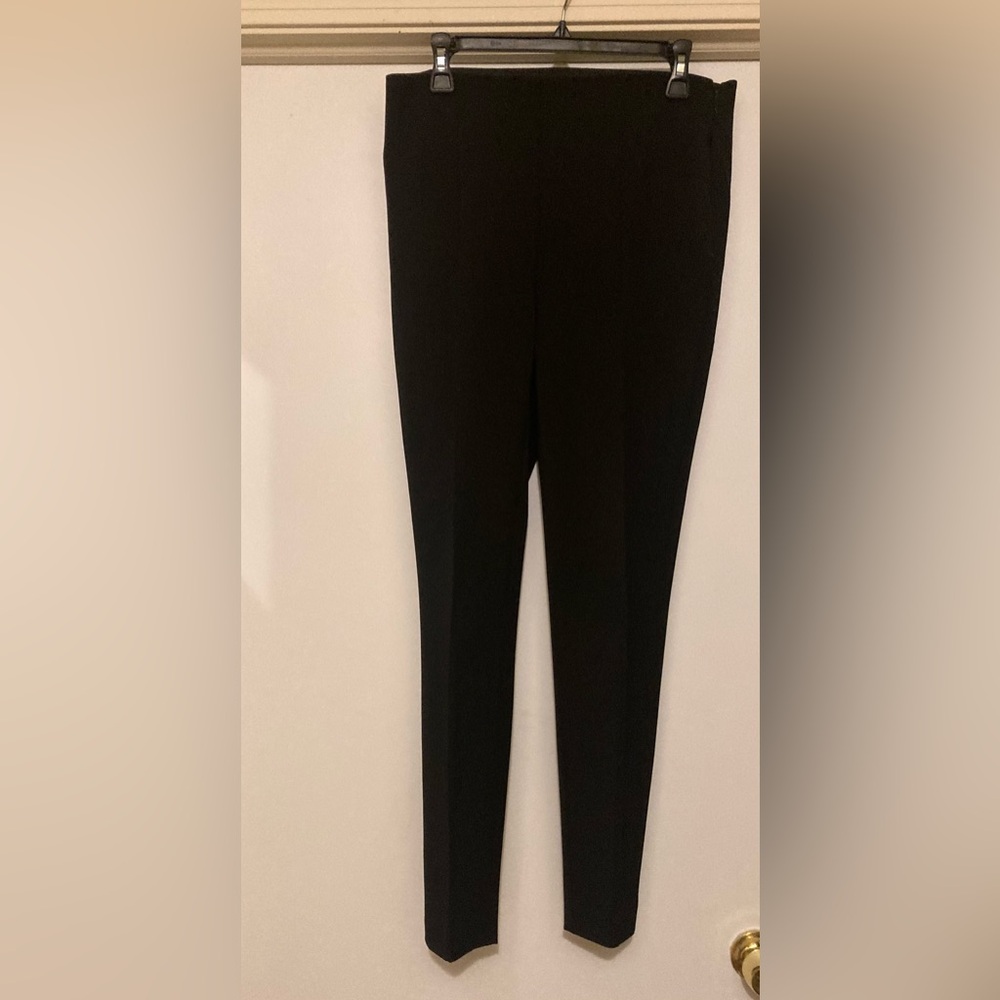 Vince CAMUTO Stretch Black Pull up Trousers
